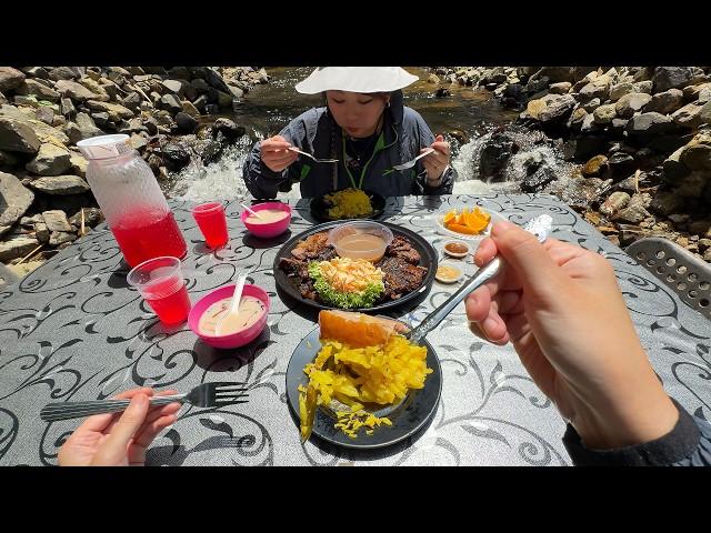 Dining in a River Restaurant