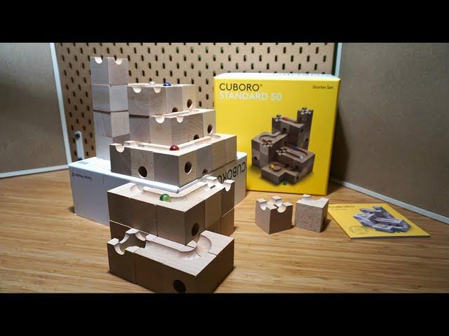 Cuboro STANDARD 50 - marble run - unboxing and review