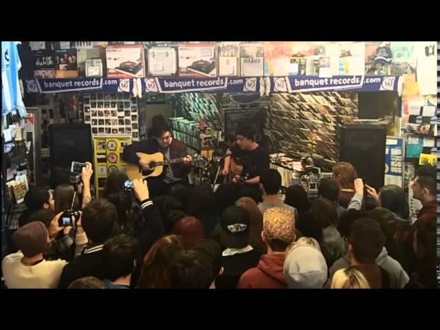 State Champs acoustic in-store at Banquet Records