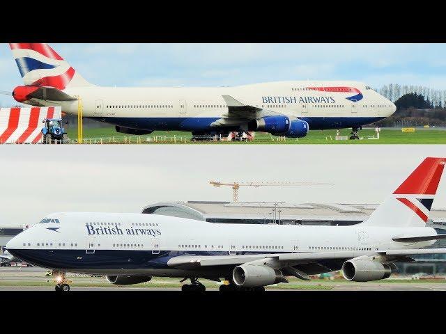 British Airways visit for a painting *NEGUS Livery* Dublin Airport