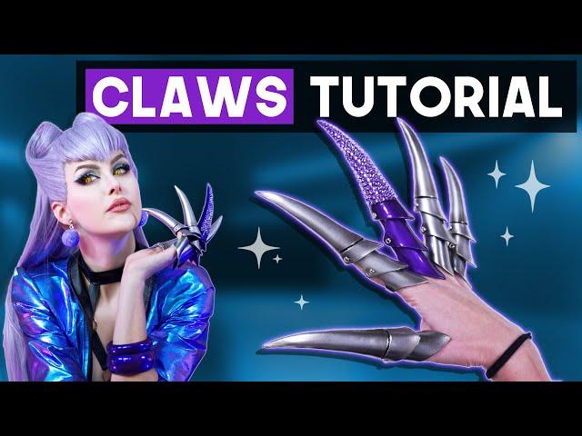 Cosplay EVA Foam Claws Tutorial - KDA Evelynn's Claws