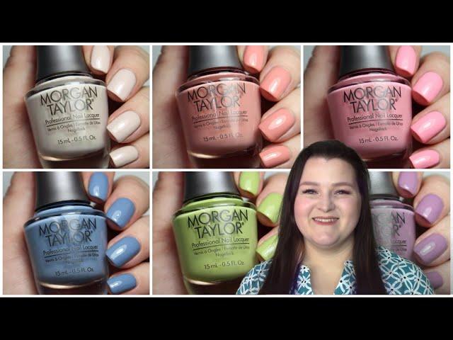 Morgan Taylor Pure Beauty Collection | Live Swatch and Review