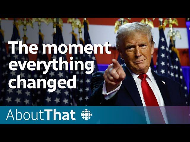 The exact moment Trump won the election | About That