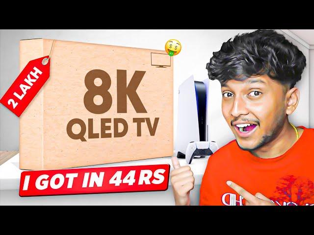 I Got This ₹2,00,000 Rs TV For 44 Rs! (NO CLICKBAIT)