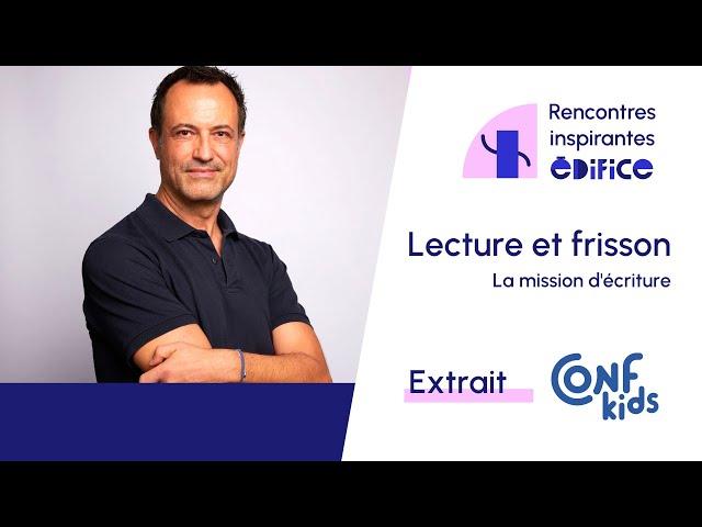 Rencontre inspirante ONE - La mission d'écriture de Jean-Christophe Tixier