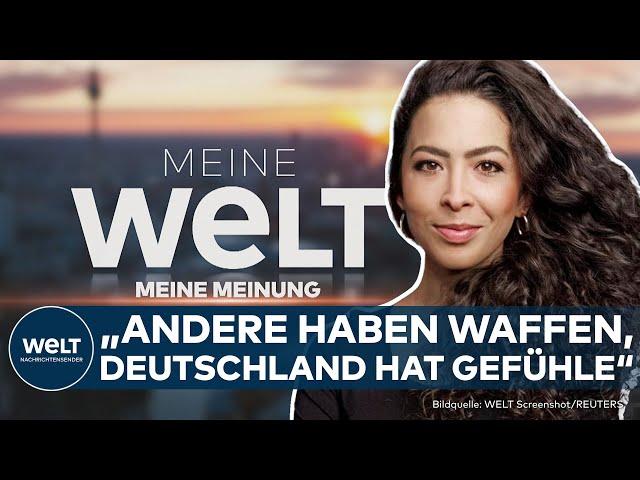 MEINE WELT - MEINE MEINUNG: Nach dem USA-Debakel! Anna Schneider über die Ukraine-Hilfe Europas