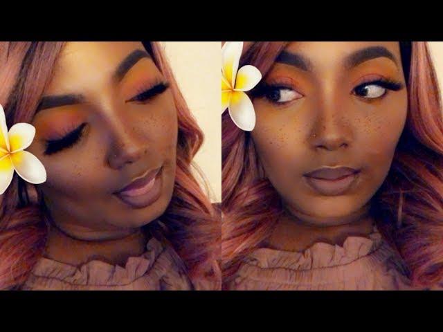 Sunset Vibes Makeup Tutorial | Inspired by Maya Rowland