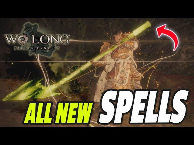 Wo Long: DLC 2 All 10 NEW Wizardry Spells Showcase