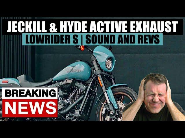 Harley Davidson Lowrider S with Jeckill and Hyde Active Exhaust | Startup | Revs | All Modes