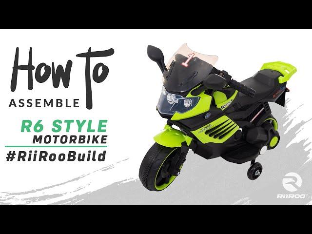 Yamaha R6 Style Ride on Motorbike 6v Kids Electric Ride On Bike Assembly Instructions