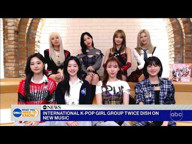 [HD] TWICE "The Feels" + Interview - Good Morning America - Full Segment 211006