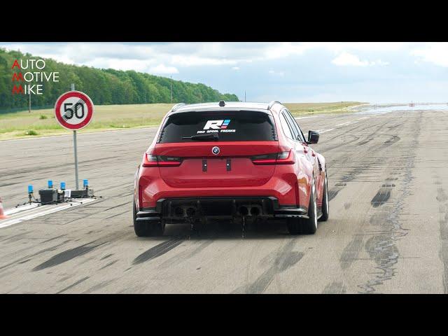 750HP BMW M3 Touring G81 w/ Remus exhaust - Sounds & Accelerations!