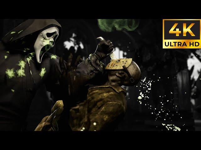 Ghostface vs Jason Voorhees - Mortal Kombat 1 (4K)