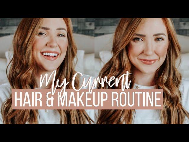 UPDATED 2020 MAKEUP ROUTINE & BEACHY WAVES TUTORIAL | Moriah Robinson