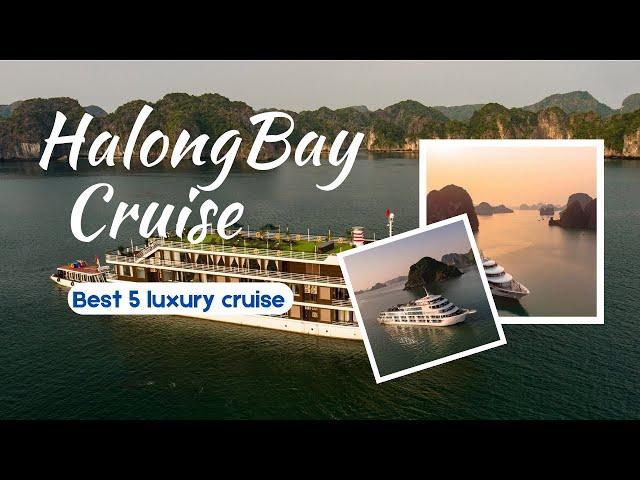 Best Halong Bay Cruise - Review #top5 Luxury Cruise