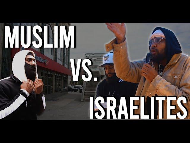 Heated Street Debate: Muslims Vs. Israelites