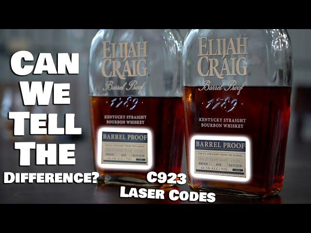 Elijah Craig Barrel Proof Laser Code Issue Real OR Fake?