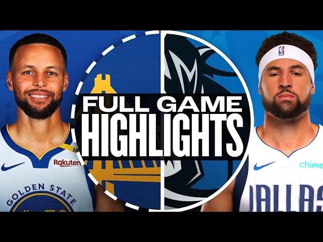 Warriors vs Mavericks Full Game Highlights NBA PRE SEASON  I October 18, 2024 I  Highlights Today 2K