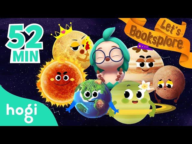 [ALL] Hogi's Space Exploration | Booksplore: Planet Exploration Cartoon | Learn with Hogi & Pinkfong