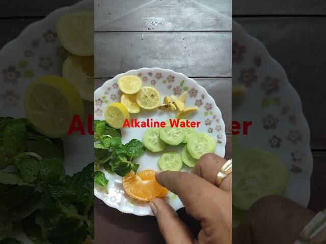 Making of  alkaline water #alkaline #detox #detoxbody #alkalinefood #bodydetox #shorts