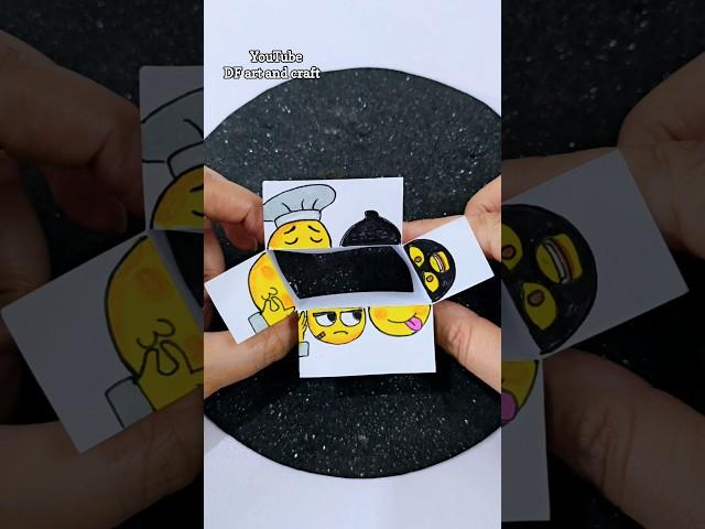Diy Cute emojis ‍ #diy #craft #papercraft #cute #art #crafts #handmade #paper #fyp #shorts