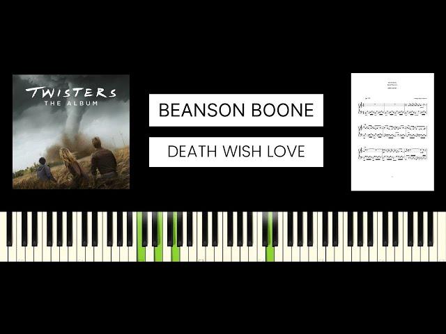 Benson Boone - Death Wish Love (BEST PIANO TUTORIAL & COVER)