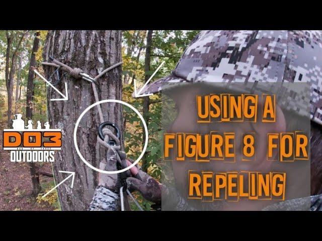 Repeling With A Figure 8! Safe, Simple, And Inexpensive!