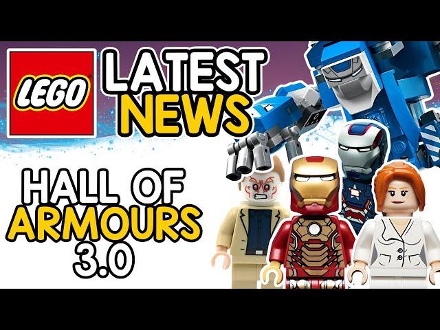 LEGO Marvel Iron Man Hall of Armor's – NEW DETAILS