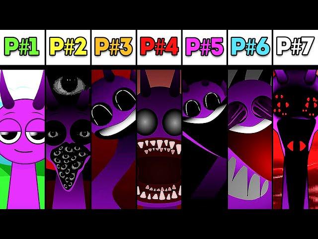 Phase 1 VS Phase 2 VS Phase 3 VS Phase 4 VS Phase 5 VS Phase 6 VS Phase 7 in Incredibox Sprunki!