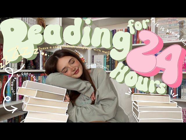 reading as many books as possible in 24 HOURS… ⭐️️ a cozy *spoiler free* reading vlog!