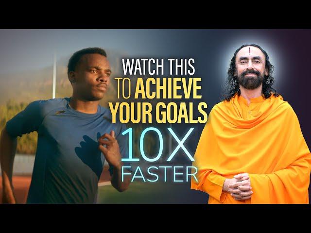 Watch this Achieve your Goals 10x Faster - An Eye-Opening Story | Swami Mukundananda