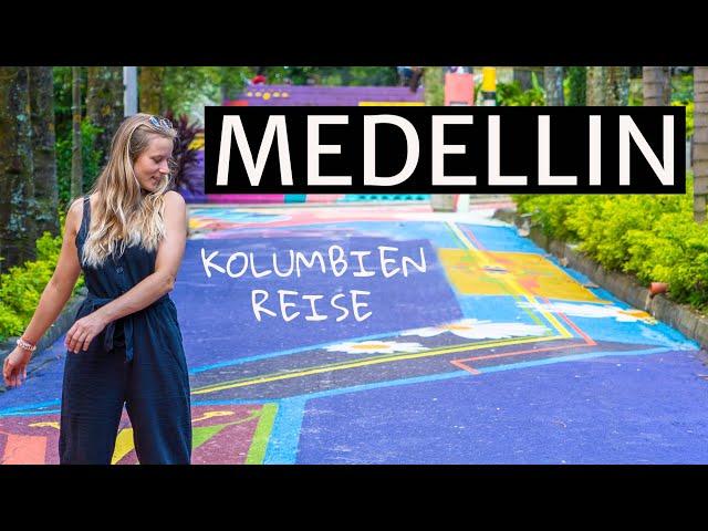 MEDELLIN Kolumbien Urlaub Reise GUATEPE / Comuna 13 / Piedra del Pinol Backpacking Weltreise Vlog