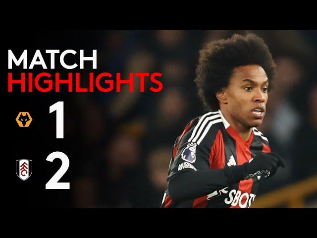 HIGHLIGHTS: Wolves 1-2 Fulham | Cheeky Chip From Rodrigo Muniz