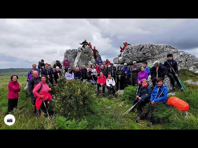 Journée dans les Monts d'Arrée, marche nordique & :-) :-) :-)