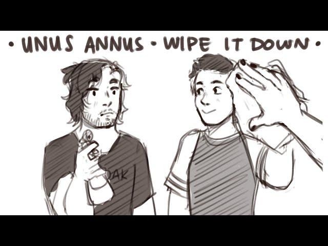 Unus Annus Animatic - Wipe it down meme challenge tiktok thingy idk