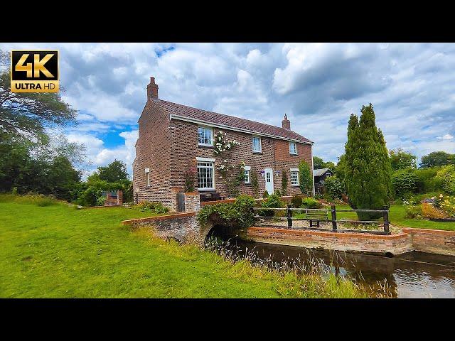 Summer Village Walk in the English Countryside | WATTON, ENGLAND.