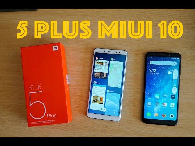 Redmi 5 Plus, Redmi 5 Note - MIUI 10 Easy Update Guide