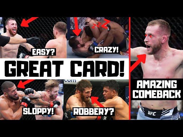 UFC Vegas 71 Event Recap Yan vs Dvalishvili Full Card Reaction & Breakdown