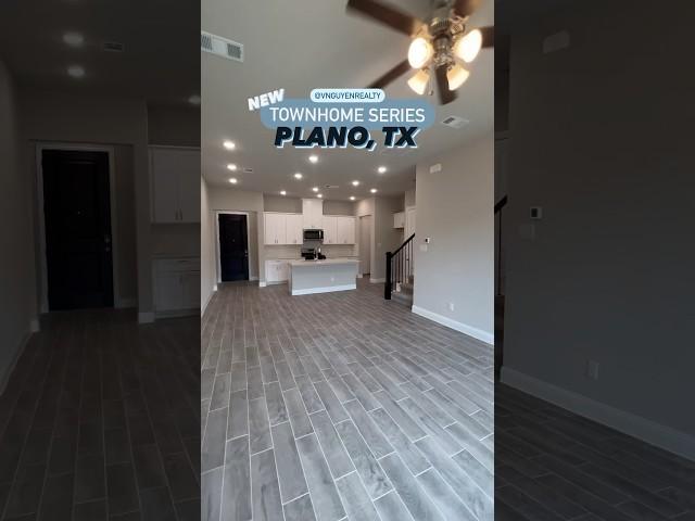 Welcome to Plano, TX! Townhomes starting at $519,000+  #newbuildhomes #townhome #townhomeliving