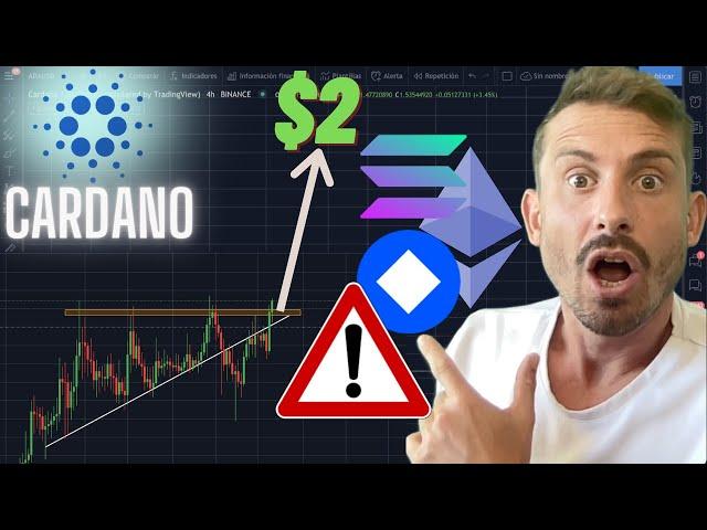WARNING!!! CARDANO HUGE MOVE ON THE WAY!!! (Ethereum, Solana, Waves TA!!!)