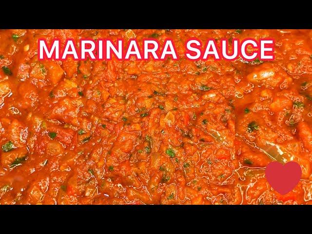 The perfect MARINARA SAUCE, easy recipe! #shorts