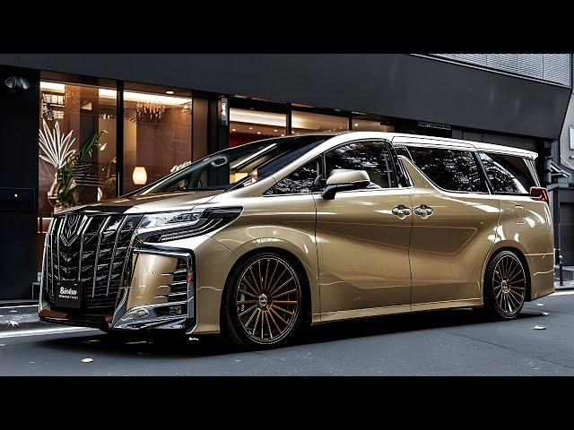 2025 Toyota Alphard Luxury Revealed: The Ultimate Minivan Experience!