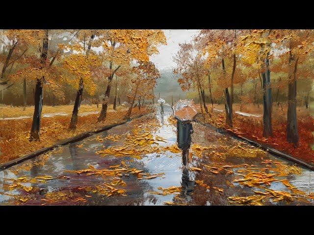 Осенний дождь -Autumn rain .Vugar Mamedov