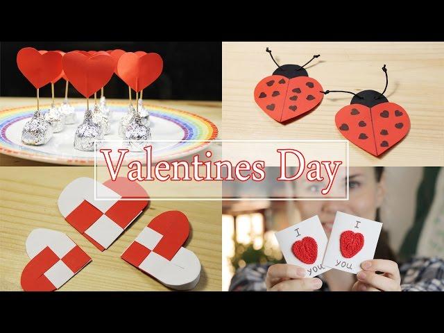 ПРОСТЫЕ ИДЕИ К ДНЮ СВЯТОГО ВАЛЕНТИНА 2016 | Valentines Day Gift Ideas  TonyaDIY