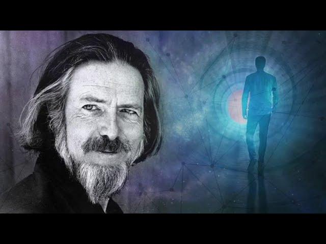 Self Behind the Self Alan Watts Black Screen #meditation #relaxation #buddhism