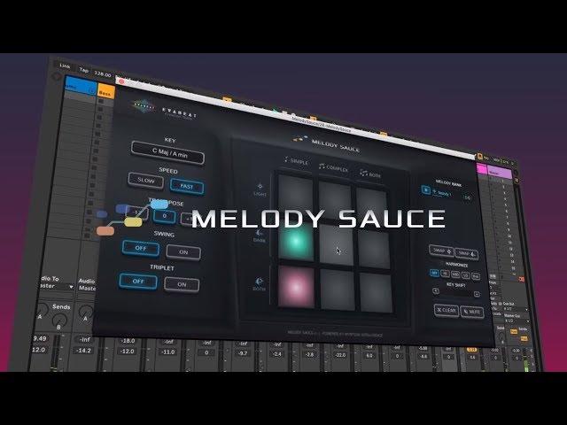 Melody Sauce AU/VST melody creator plugin