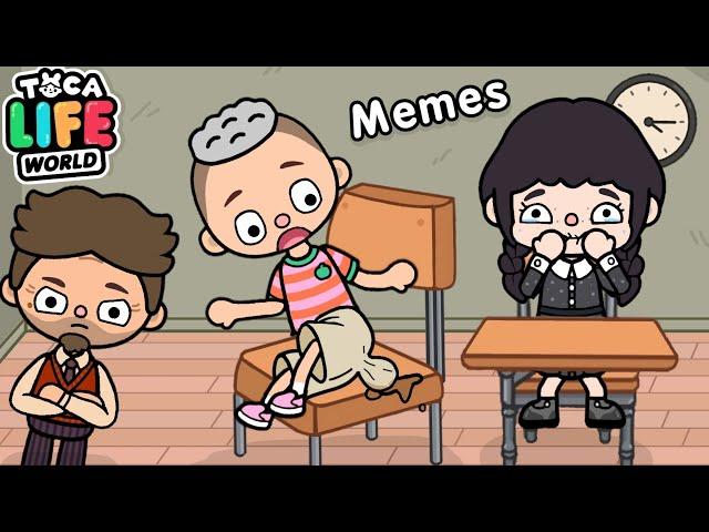 funny memes / class  Animation?! Toca life world Wednesday