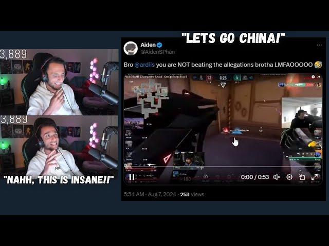 FNS Reacts TO Ardiis Listening To Chinese Anthem as TE Beat LEV..