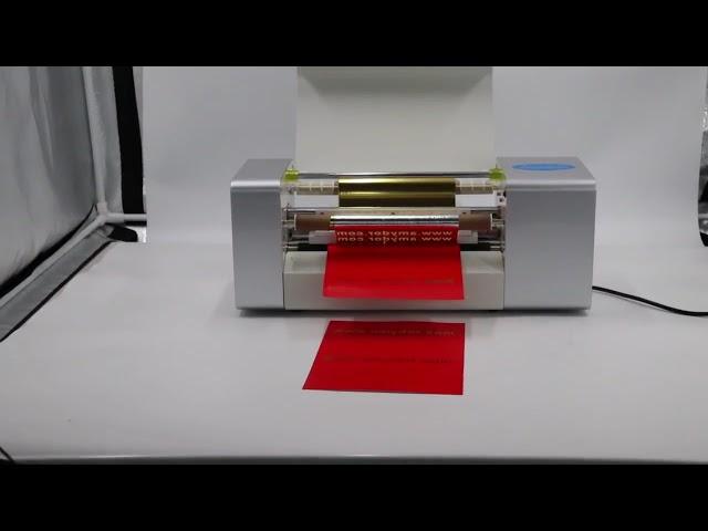 Amydor AMD360B digital gold foil printer machine for paper