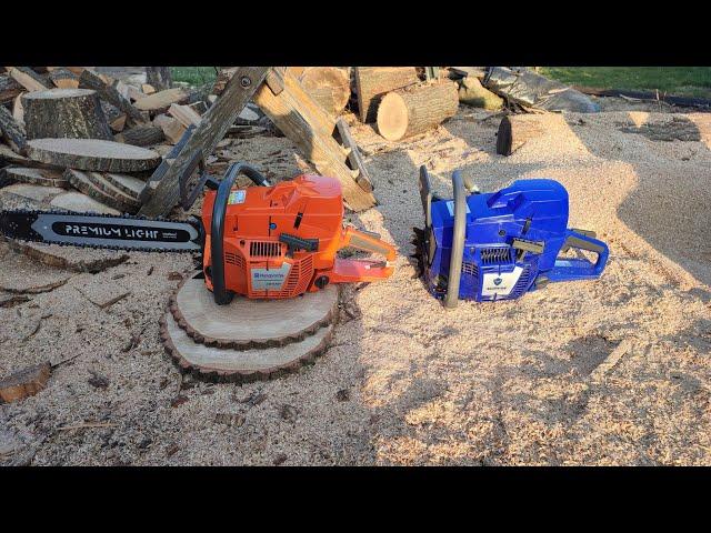 Holzfforma G395xp VS. Husqvarna 395xp & DYNO RUN